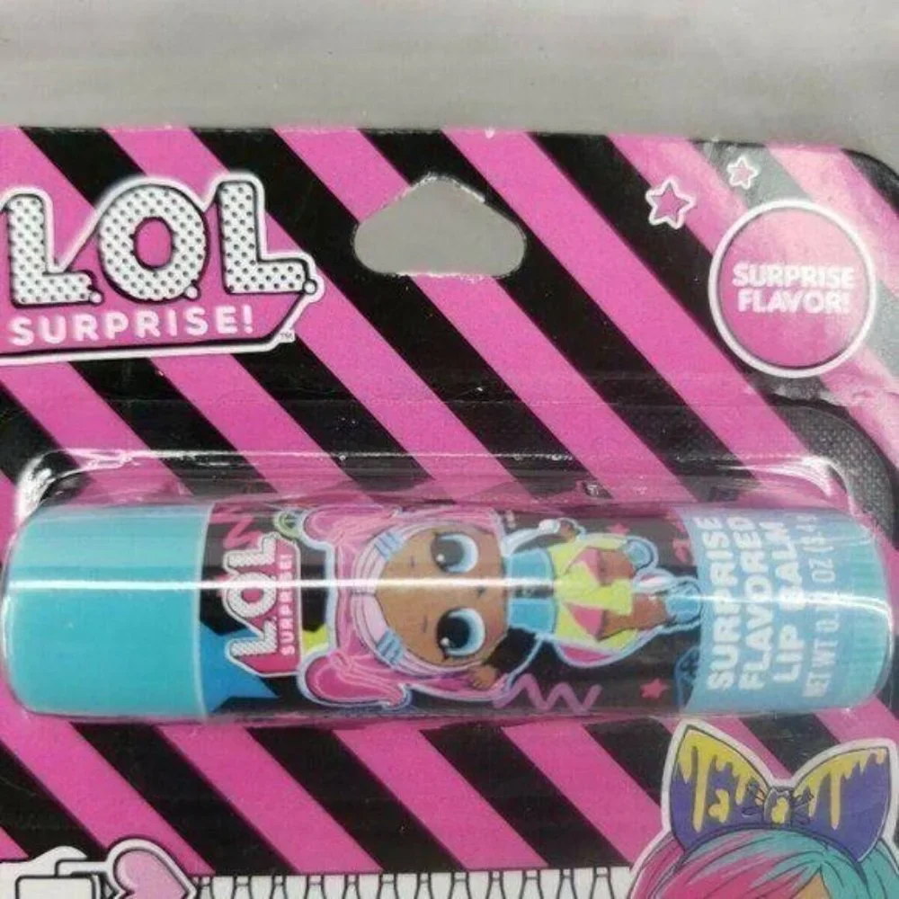 LOL Suprise Flavored Lip Balm‎ -Suprise Flavor Lets Be Friends Lot of 2